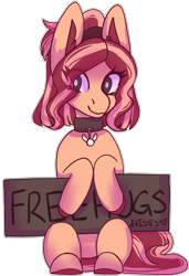 Size: 2151x3152 | Tagged: safe, artist:raya, derpibooru import, oc, oc only, oc:bunsetti, rayaexperimental, sign, simple background, solo, transparent background