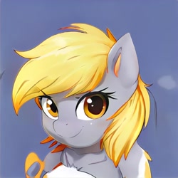 Size: 1024x1024 | Tagged: safe, artist:thisponydoesnotexist, derpibooru import, oc, looking at you, neural network, not derpy, simple background, solo