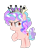 Size: 1199x1341 | Tagged: safe, artist:thetrashartshow, derpibooru import, cozy glow, diamond tiara, 1000 years in photoshop, fusion, solo