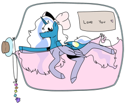 Size: 1280x1038 | Tagged: safe, artist:iamwolfie-bell, derpibooru import, oc, oc:fleurbelle, alicorn, :p, adorabelle, alicorn oc, bottle, bow, cork, cute, female, hair bow, horn, mare, message, simple background, stars, swimming, tongue out, transparent background, wings