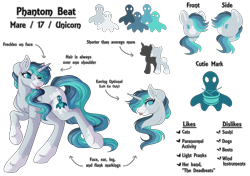 Size: 6700x4704 | Tagged: safe, artist:amazing-artsong, derpibooru import, oc, oc only, oc:phantom beat, pony, unicorn, absurd resolution, female, mare, one eye closed, reference sheet, simple background, solo, tongue out, transparent background, wink
