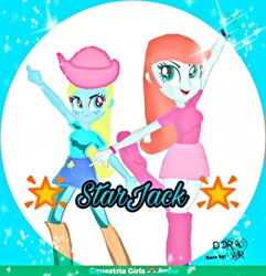 Size: 493x512 | Tagged: safe, derpibooru import, edit, oc, oc:princess galaxy rose, oc:starjack, equestria girls, base, base used