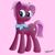 Size: 2000x2000 | Tagged: safe, artist:flusanix, derpibooru import, jasmine leaf, earth pony, pony, female, mare, neckerchief, pink background, simple background, solo