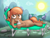 Size: 4032x3024 | Tagged: safe, artist:background basset, derpibooru import, oc, oc only, oc:thingpone, alien, pony, beach chair, chair, draw me like one of your french girls, drink, female, looking at you, mare, mountain, rock, smiling, solo, sun