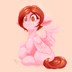 Size: 960x960 | Tagged: safe, artist:amishy, derpibooru import, oc, oc only, oc:weathervane, pegasus, pony, cute, solo