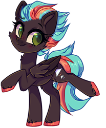 Size: 1630x1966 | Tagged: safe, artist:_spacemonkeyz_, derpibooru import, oc, oc only, oc:flawless flight, pegasus, simple background, solo, transparent background