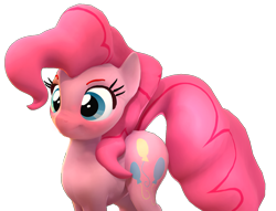 Size: 1280x980 | Tagged: source needed, safe, artist:fishimira, derpibooru import, pinkie pie, earth pony, pony, 3d, simple background, source filmmaker, transparent background