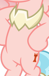 Size: 1450x2220 | Tagged: safe, artist:cloudyglow, derpibooru import, edit, cozy glow, alicorn, the ending of the end, belly, cropped, featureless crotch, high res, hooves on hips, pictures of bellies, simple background, solo, transparent background, vector, vector edit