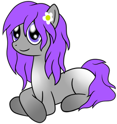 Size: 677x715 | Tagged: safe, artist:cloudy95, derpibooru import, oc, oc:kitty forest, earth pony, pony, female, mare, prone, simple background, solo, transparent background