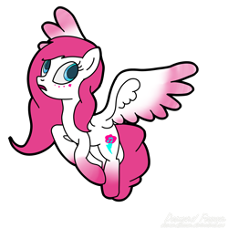 Size: 2449x2449 | Tagged: safe, artist:desmondferrcon, derpibooru import, oc, oc only, oc:sparkle fly, pegasus, flying, pegasus oc, simple background, solo, transparent background, wings