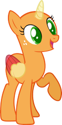 Size: 978x1956 | Tagged: safe, artist:pegasski, derpibooru import, oc, oc only, alicorn, pony, all bottled up, alicorn oc, bald, base, eyelashes, freckles, horn, open mouth, raised hoof, simple background, smiling, solo, transparent background, two toned wings, wings