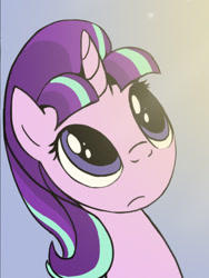 Size: 387x516 | Tagged: safe, artist:zoarvek, derpibooru import, starlight glimmer, pony, unicorn, bust, cropped, female, looking at something, mare, portrait, s5 starlight, solo