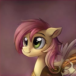 Size: 1024x1024 | Tagged: safe, artist:thisponydoesnotexist, derpibooru import, pegasus, clothes, neural network, solo