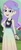 Size: 339x816 | Tagged: safe, derpibooru import, screencap, snow flower, better together, equestria girls, sunset's backstage pass!, bicolor mane, bracelet, clothes, cropped, dyed hair, female, headband, jewelry, long skirt, skirt, sleeveless, smiling, solo, tanktop