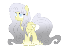 Size: 1024x771 | Tagged: safe, artist:yourrdazzle, derpibooru import, oc, oc:timpani, pegasus, pony, female, mare, simple background, solo, transparent background, two toned wings, unshorn fetlocks, wings