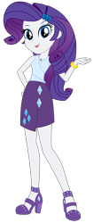 Size: 1783x4265 | Tagged: safe, artist:lhenao, artist:selenaede, artist:sugar-loop, derpibooru import, rarity, human, equestria girls, alternate outfits, barrette, base used, beautiful, blouse, bracelet, clothes, cute, cutie mark, cutie mark on clothes, diamond, eyeshadow, female, geode of shielding, hand on hip, high heels, jewelry, legs, looking at you, magical geodes, makeup, open mouth, shoes, simple background, skirt, smiling, solo, transparent background, vector