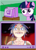 Size: 606x833 | Tagged: safe, derpibooru import, twilight sparkle, 2-d, bug eyes, exploitable meme, eye, eyes, gorillaz, meme, obligatory pony, pac-man, special eyes, tv meme