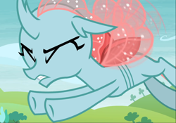 Size: 1342x938 | Tagged: safe, derpibooru import, screencap, ocellus, school daze, cropped, eyes closed, flying, solo