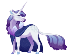 Size: 2400x1800 | Tagged: safe, artist:uunicornicc, derpibooru import, rarity, pony, unicorn, the last problem, dappled, implied lesbian, implied rarijack, implied shipping, older, simple background, solo, story included, white background