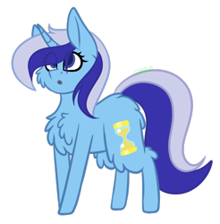 Size: 874x890 | Tagged: safe, artist:blue pines, artist:dipper-blue-pines, derpibooru import, part of a set, minuette, pony, unicorn, female, fluffy, horn, mare, simple background, solo, transparent background