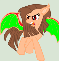 Size: 860x894 | Tagged: safe, artist:twidashfan1234, derpibooru import, oc, oc only, oc:firefly solstice, bat, bat pony, pegasus, base used, form, solo