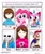 Size: 1080x1288 | Tagged: safe, artist:poorunii, derpibooru import, pinkie pie, anthro, earth pony, human, pony, anthro with ponies, bone, digital art, female, frisk, gravity falls, heart hands, korean, leafie, mabel pines, male, mare, sans (undertale), six fanarts, skeleton, smiling, the lego movie, undertale, unikitty