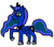 Size: 518x460 | Tagged: safe, derpibooru import, princess luna, alicorn, pony, unicorn, beautiful, cute, pretty