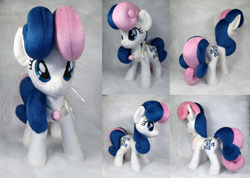 Size: 6461x4613 | Tagged: safe, artist:doctorkoda, derpibooru import, bon bon, sweetie drops, earth pony, pony, absurd file size, absurd resolution, irl, photo, plushie, solo