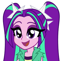 Size: 1099x1072 | Tagged: safe, artist:rileyav, aria blaze, equestria girls, rainbow rocks, ariabetes, cute, smiling, solo, when she smiles