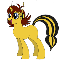 Size: 1568x1600 | Tagged: safe, artist:edcom02, artist:jmkplover, pony, unicorn, avengers, avengers: earth's mightiest heroes, crossover, janet van dyne, marvel, ponified, simple background, spiders and magic: capcom invasion, transparent background, wasp