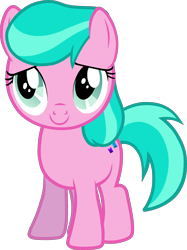 Size: 3000x4002 | Tagged: safe, artist:litrojia, aquamarine, earth pony, pony, absurd resolution, female, filly, simple background, solo, solo female, transparent background, vector