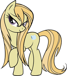 Size: 1406x1600 | Tagged: safe, artist:therealdashiefj, noi, earth pony, pony, bedroom eyes, female, mare, older, older noi, solo, solo female, wet mane