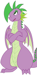 Size: 2712x5423 | Tagged: safe, artist:tyler611, artist:vavacung, spike, dragon, bishonen, older, older spike, simple background, solo, transparent background, vector, wings