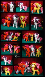 Size: 4000x6848 | Tagged: safe, artist:oblitor, derpibooru import, apple bloom, scootaloo, sweetie belle, irl, photo, plushie