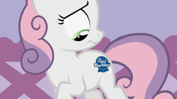 Size: 845x474 | Tagged: safe, derpibooru import, editor:i-shooped-a-pwny, sweetie belle, alternate cutie mark, cutie mark, meme, pabst blue ribbon