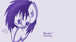 Size: 1280x718 | Tagged: safe, artist:extradan, derpibooru import, oc, oc only, oc:extradan pony, challenge, draw on me, heart, solo