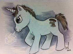 Size: 1024x765 | Tagged: safe, artist:amy mebberson, derpibooru import, doctor who, ponified, rory williams