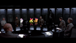 Size: 1024x576 | Tagged: safe, derpibooru import, apple bloom, scootaloo, sweetie belle, crossover, cutie mark crusaders, darth vader, galactic empire, grand moff, ponies in real life, star wars