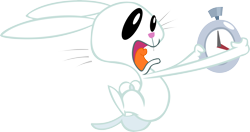 Size: 9880x5235 | Tagged: safe, artist:pangbot, derpibooru import, angel bunny, absurd resolution, simple background, transparent background, vector