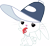 Size: 5000x4582 | Tagged: dead source, safe, artist:mattwheeliebin, derpibooru import, angel bunny, absurd resolution, blowing, blowing whistle, coach, hat, rainbow dashs coaching whistle, sports, that bunny sure does love whistles, trainer, training, whistle