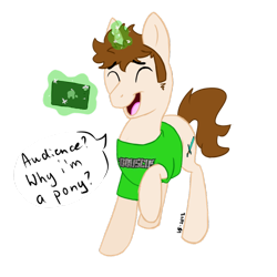 Size: 900x900 | Tagged: safe, artist:xniallerspotatox, derpibooru import, ponified, simple background, tobuscus, transparent background