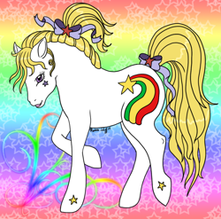 Size: 800x791 | Tagged: safe, artist:tori-inazuma, derpibooru import, g3, ponified, rainbow brite, wisp