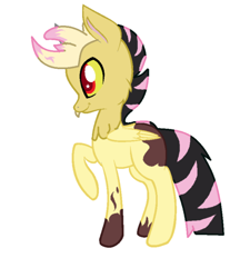 Size: 400x484 | Tagged: safe, artist:teresaisahob1234, derpibooru import, oc, oc only, draconequus, hybrid, draconequus oc, interspecies offspring, offspring, parent:discord, parent:fluttershy, parents:discoshy, simple background, solo, unnamed oc, white background