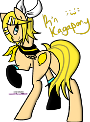 Size: 844x1148 | Tagged: safe, artist:coolspyro17, derpibooru import, female, kagamine rin, mare, plot, ponified, vocaloid