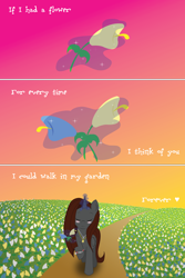 Size: 2400x3600 | Tagged: safe, artist:always-a-keepsake, derpibooru import, oc, oc only, alicorn, pony, alicorn oc, blushing, flower