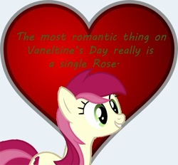 Size: 600x557 | Tagged: safe, derpibooru import, roseluck, heart, lasty's hearts, misspelling, simple, valentine