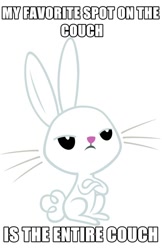 Size: 500x770 | Tagged: safe, derpibooru import, angel bunny, image macro, simple background, text