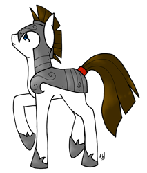 Size: 1197x1405 | Tagged: safe, artist:slightinsanity, derpibooru import, oc, earth pony, pony, royal guard