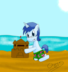 Size: 1280x1344 | Tagged: safe, artist:crhonox, derpibooru import, oc, oc only, 30 minute art challenge, sandcastle