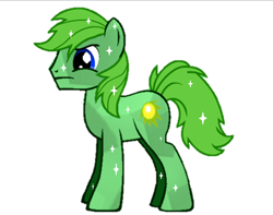 Size: 614x483 | Tagged: safe, derpibooru import, crystal pony, pony, pony creator, crystal empire, crystallized, emerald ray, toy